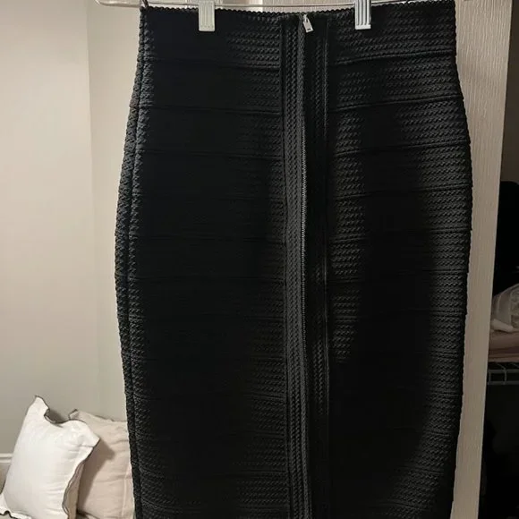 ZARA Bandage zipper skirt - Picture 4 of 4